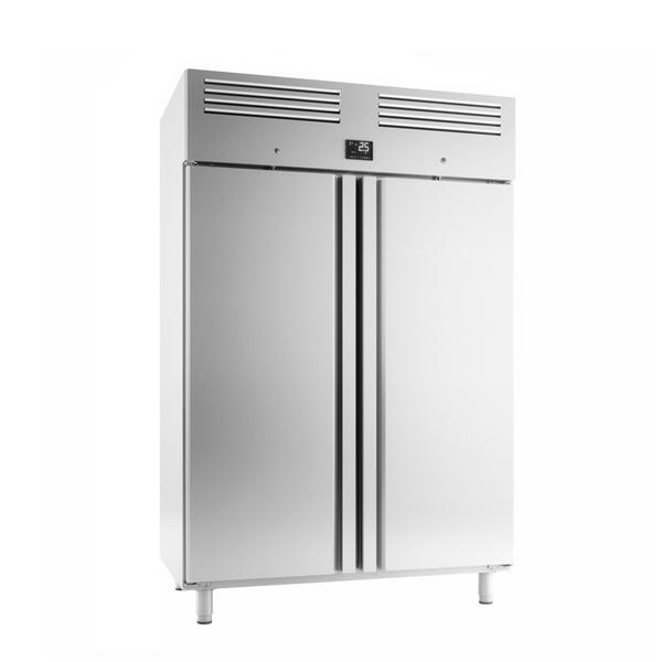 Commercial Bakery Refrigerator Stainless Steel PREMIUM - EN 400×600 (2×) - 2 Doors - -2 to +8 °C - Ventilated