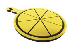 Snijplank - Ø360mm - Geel