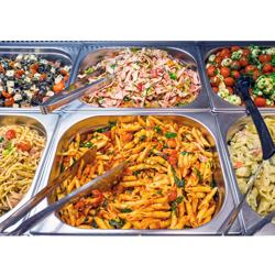 Ugrađeni Bain Marie - 2,1 m - 6x GN 1/1 - Sa higijensko zaštitnim staklom 