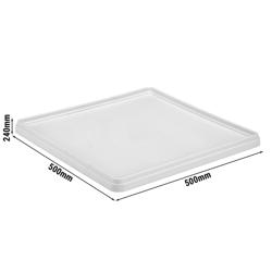 CAMBRO | CAMRACK® - Couvercle de panier - 500x500mm - Gris  