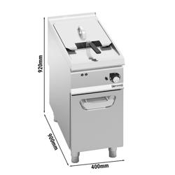 Elektrisk fritös - 22 liter - 22,0 kW