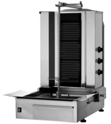 Elektrikli Döner Ocağı - 3 Gözlü - maks. 40kg - 2 kanat dahil