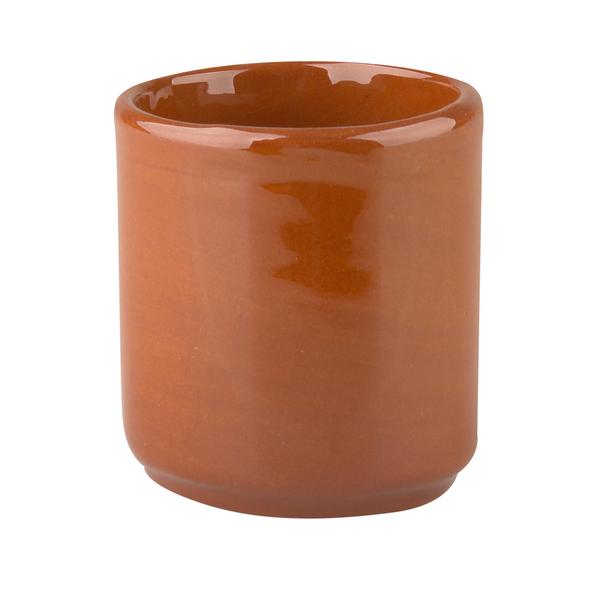 (6 pcs) CLASSICO - Pot à beurre - Ø50mm 50ml - Brun