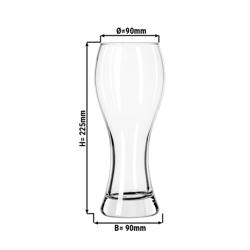 (12 pieces) Beer Specials Beer Glass – 680 ml - Clear Glass - Dishwasher Safe - CE Marked