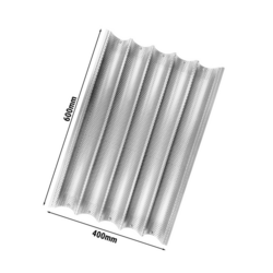 Tavă pentru baghete din aluminiu RO 400x600
