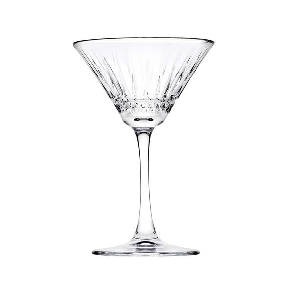 (4 pieces) Martini glass - ELYSIA - 220 ml - Transparent