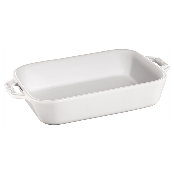 STAUB | CERAMIQUE - Форма для запікання - 200x160 мм - Керамічна - Чисто-білий