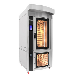 Bakkerij heteluchtoven op gas - Touch - 10x EN 60x40 - incl. rijskast & wassysteem