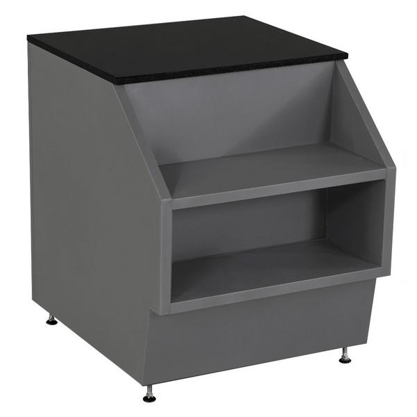 Cash desk HELSINKI - 800mm - Black granite