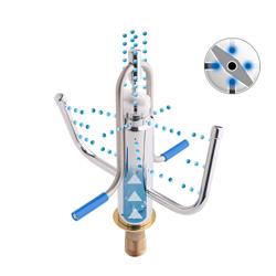 Glass Rinser - with automatic shut-off valve