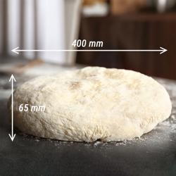 Pekarska presa za peciva - 550 Watt - Kapacitet: 1300 porcija/h - Ručno upravljanje