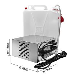 Sistema di pompaggio dell'acqua per spremiagrumi per arance OFZ - 20L