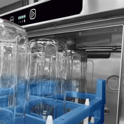 Lavavajillas para botellas 7,45 kW - sin bomba de desagüe - con bomba de detergente y suministro de abrillantador