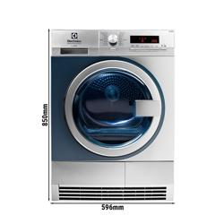 ELECTROLUX | myPRO TE1120HP - Uscător de rufe profesional inteligent - 8 kg - Pompă de căldură