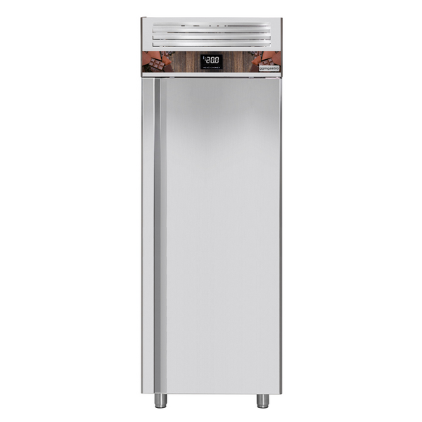  Çikolata buzdolabı paslanmaz çelik PREMIUM - GN 2/1 - 700 litre - 1 kapılı