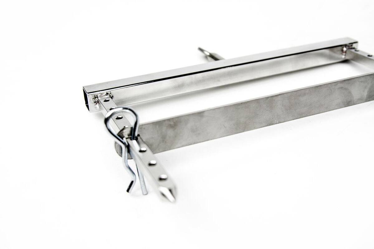 Double Skewer Attachment - 190x80x60mm - Stainless Steel - for LGM & LEM Series - ESMSM