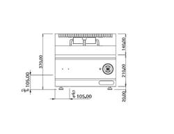 Elektro Fritteuse - 10 Liter - 9 kW
