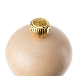 (12 pieces) PEUGEOT | Clermont Salt & Pepper Mills Set – 13 cm height - beech wood - natural - top-screw grind - CE marked