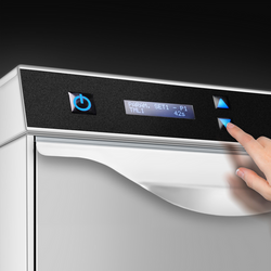 Double-walled glasswasher - Digital - 2.97 kW - incl. descaler - with detergent pump & rinse aid pump