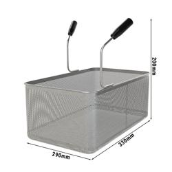 Panier à pâtes - 290x330x200mm - Inox - GN 1/1 - compatible avec Cuiseur à pâtes ENB663P, ENB669P, ENB479P, GNB479E, GNB879E - 2 poignées
