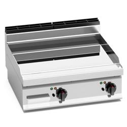 Elektro Bratplatte - 9,6 kW - Glatt - mit glänzendem Finish