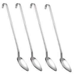 (4 pz) Mestolo da servizio - Ø 63mm - Lunghezza: 380mm - acciaio inox