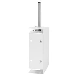 AIR-WOLF | WC borstelhouder met gesloten voorkant - RVS Wit