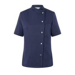 KARLOWSKY | Ladies Chef Jacket Greta – Navy - Size 50 - Short Sleeve - Press-Stud Fastening