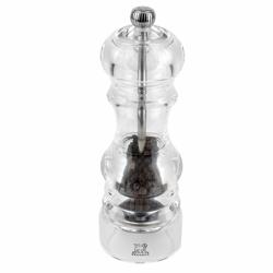 PEUGEOT | NANCY Pepper Mill Grinder – Acrylic - 18 cm - 2-Stage SS Mechanism