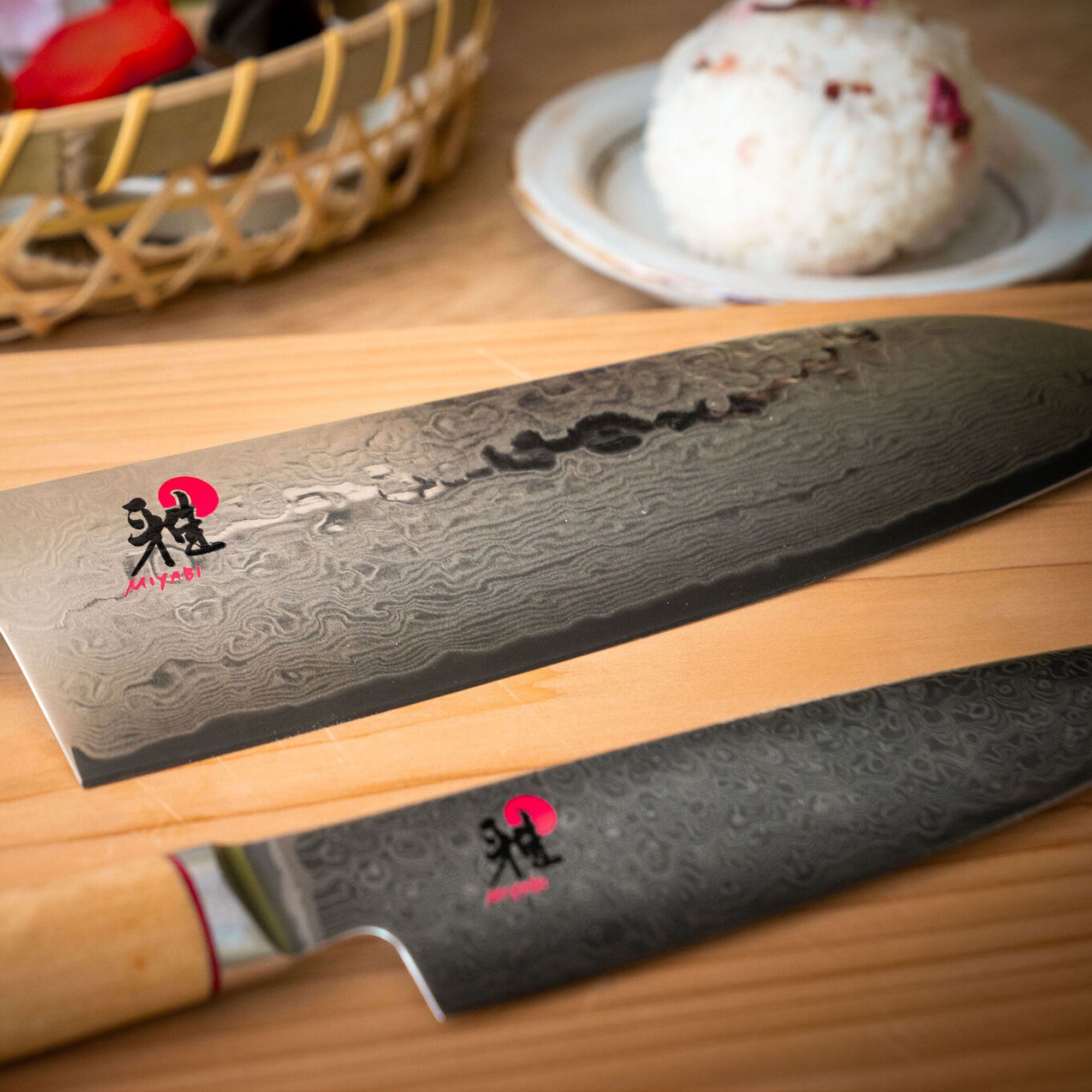 MIYABI | 5000 MCD - Couteau Santoku - Lame: 180 mm