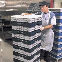 	CAMBRO | CAMRACK® - Coș de bază 1/1 - cu 2 extensii - 500x500mm - Negru