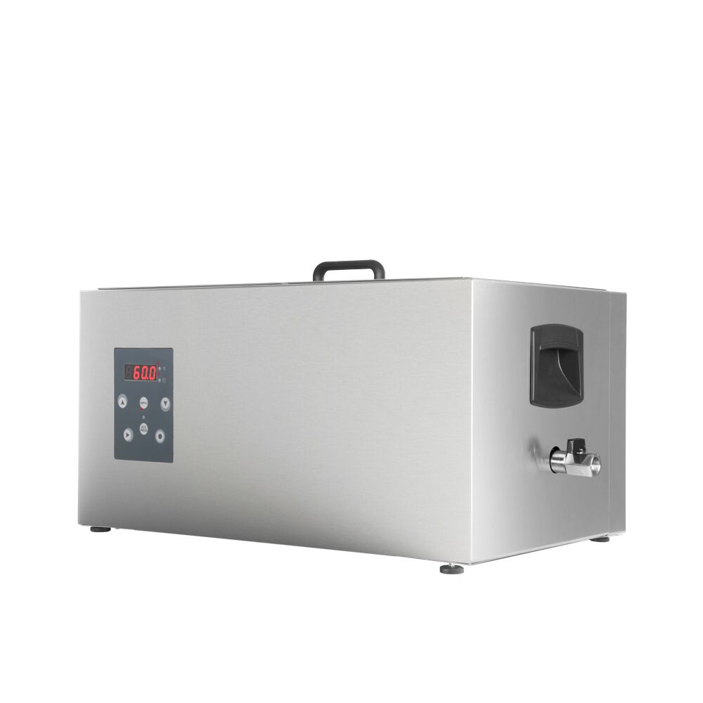Cuiseur sous vide à bain-marie Professionnel - 29L - GN 1/1 - 1,7kW - avec robinet de vidange et couvercle
