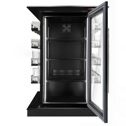 Conferentiekoelkast - 820mm - 110 liter - met 1 glazen vleugeldeur