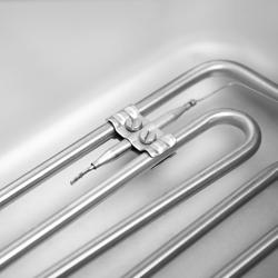 Elektro Doppelfritteuse - 8+8 Liter - 6,5 kW - mit Ablasshahn