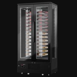 Panorama-Weinkühlschrank - 1 Klimazone - 120 Liter - max. 104 Flaschen