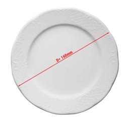 (6 sztuk) CLASICO - talerz płaski - Ø 16 cm