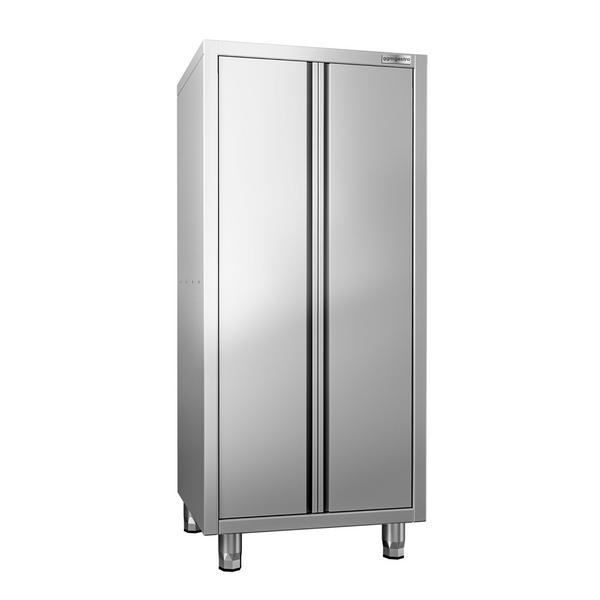 RVS hoge kast AISI 304 PREMIUM - 800x600mm - 2 draaideuren - hoogte: 1800mm