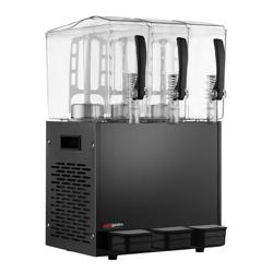 Distributeur de jus - 3 x 10 litres - Noir
