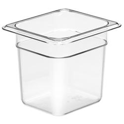 (6 Stück) CAMBRO | Camview® - Copolymer GN-Behälter 1/6 - Clear - Höhe: 150mm - BPA-Frei
