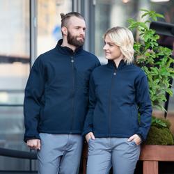 KARLOWSKY | Dames Softshell Jas Klassiek - Marineblauw - maat: L