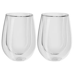 (2) ZWILLING | Sorrento Bar Long Drink Glass Set – 300 ml - double‑walled borosilicate