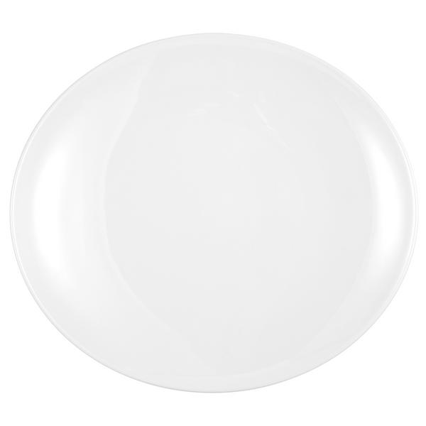 (6 stuks) SELTMANN WEIDEN | Bord - plat ovaal - 340x301mm - Wit