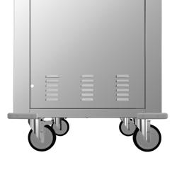 Carrito para banquetes - calentado Premium - 15x GN 1/1 - Digital