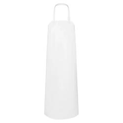 (6 piezas) Karlowsky - Delantal con pechera de PU impermeable - Blanco