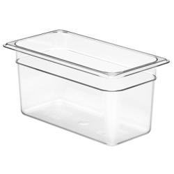 (6 sztuk) CAMBRO | CAMWEAR® - Pojemnik z poliwęglanu GN 1/3 - Przezroczysty - Głębokość: 150 mm	