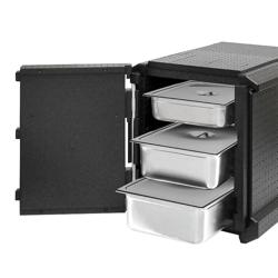 Porter - Chargement par l’avant - GN 1/1 - 83L - 500x650x610mm - pour 12x GN 1/1