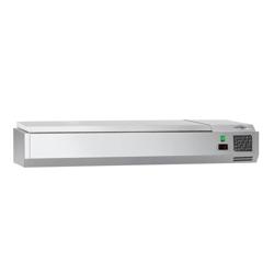 Opzetkoelvitrine ECO - 1500x335mm - 7x GN 1/4