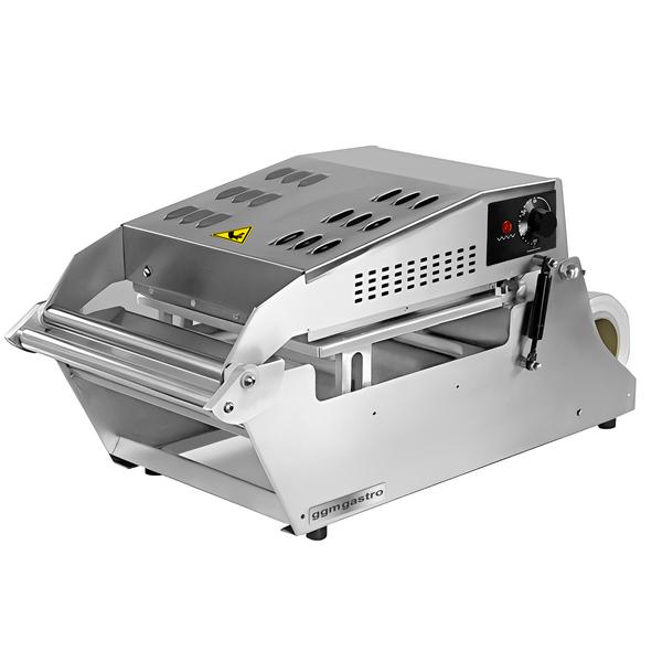 Kaplar için kapatma paketleme makinesi - 1 kW - Kapatma yüzeyi: 270x250 mm