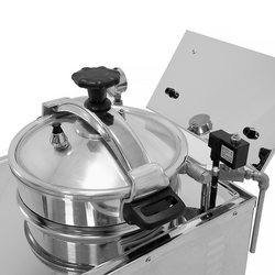 Friteuză electrică de înaltă presiune - 15 litri (3 kW)