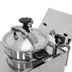 Friggitrice a pressione professionale elettrica da banco - 15L - 3,0kW - comandi meccanici